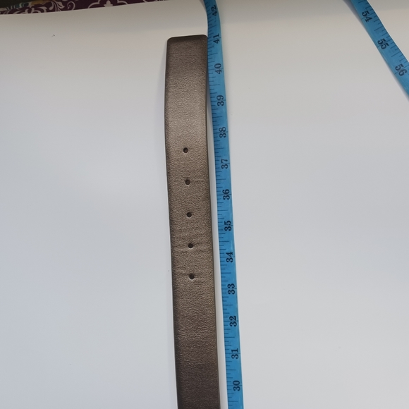 Linea Pelle Pewter Belt - Picture 3 of 3